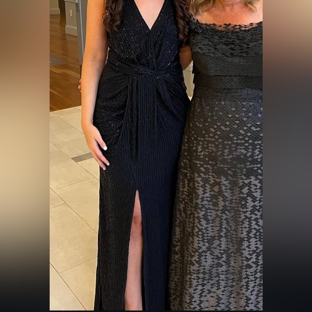 Parker Black Maxi Dress Elegant Design